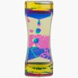 Color Box Liquid Motion Hourglass Desk Accessory — view 4