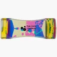 Color Box Liquid Motion Hourglass Desk Accessory