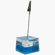 Liquid Wave Cube Memo Holder — view 3