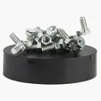 Magnetic Nuts & Bolts Desktop Accessory — view 4