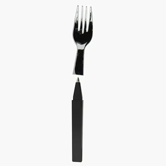 Fork Pen Ballpoint with Fork-Shaped Cap — view 6