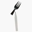 Fork Pen Ballpoint with Fork-Shaped Cap — view 4