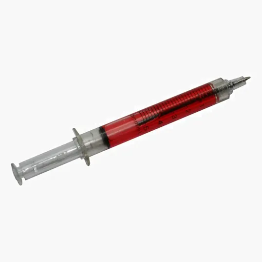 Ballpoint Clicker Syringe Pen — view 4