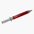 Ballpoint Clicker Syringe Pen — view 4