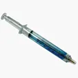 Ballpoint Clicker Syringe Pen — view 5