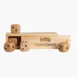 Wooden Dice in Box