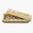 Wooden Dice in Box — view 2