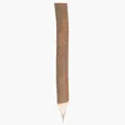 Wooden Twig Pen With Bark — view 4