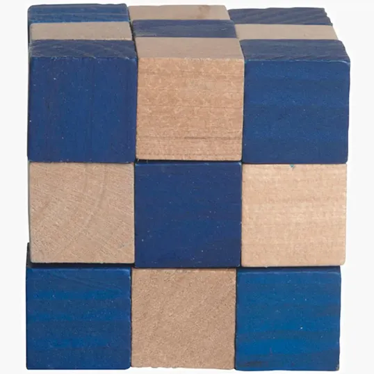 Wooden Elastic Cube Puzzle — view 5