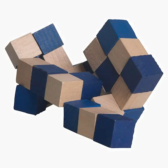 Wooden Elastic Cube Puzzle — view 6