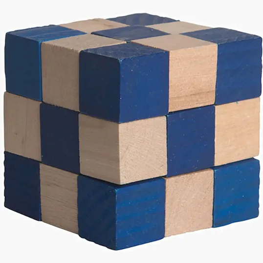 Wooden Elastic Cube Puzzle — view 8
