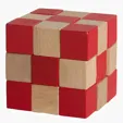 Wooden Elastic Cube Puzzle — view 4