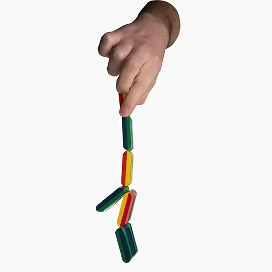 Jacob's Ladder Wooden Handheld Puzzle — view 3