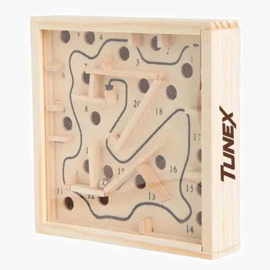 Wooden Maze Puzzle, 4.5" x 4.5" — view 3