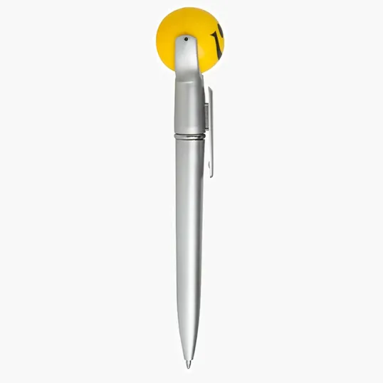 Smiley Squeeze Top Pen — view 4
