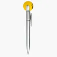 Smiley Squeeze Top Pen — view 4
