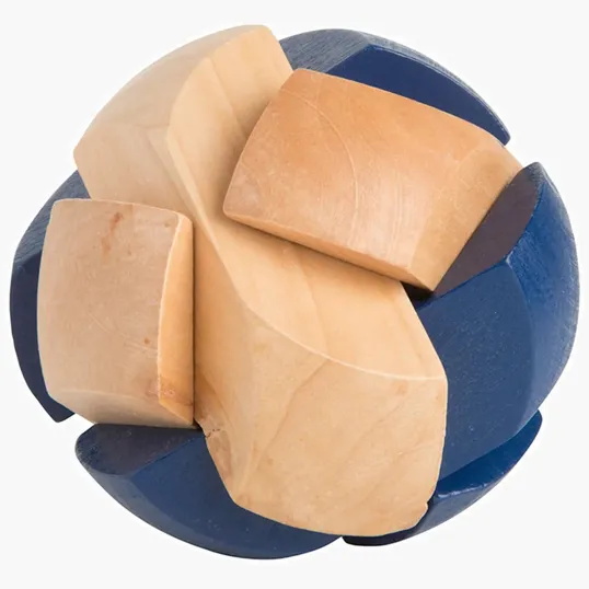 Wooden Soccer Ball Puzzle — view 7