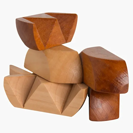 Wooden Soccer Ball Puzzle — view 6