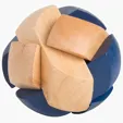 Wooden Soccer Ball Puzzle — view 7