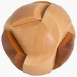 Wooden Soccer Ball Puzzle — view 8