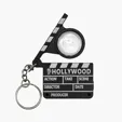 Hollywood Movie Clapboard Keyring