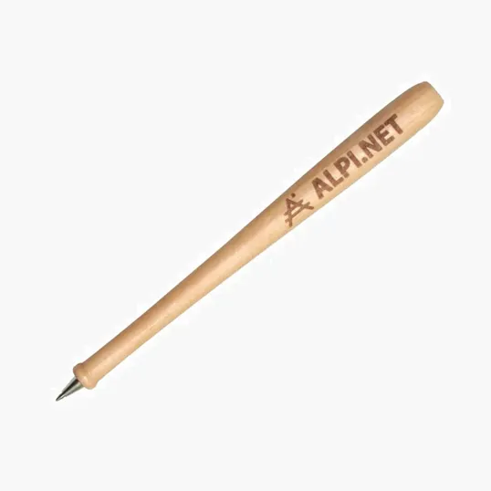 Wood Baseball Bat Pen — view 2