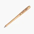 Wood Baseball Bat Pen — view 2