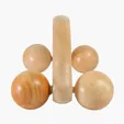4 Balls Wooden Massager — view 2