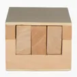 Wooden Sliding Cube Puzzle — view 7