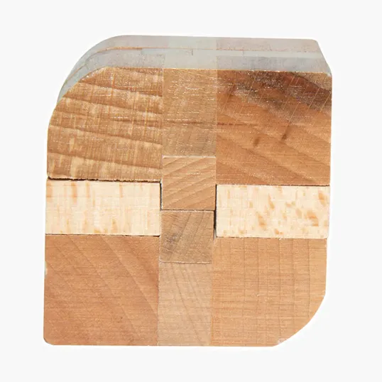 Wooden Rhombus Puzzle — view 4