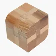 Wooden Rhombus Puzzle — view 5