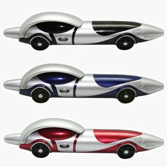 Race Car Ballpoint Clicker Pen — view 2