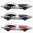 Race Car Ballpoint Clicker Pen — view 2