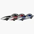 Race Car Ballpoint Clicker Pen — view 3