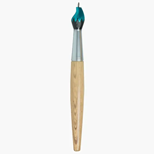Paint Brush Pen Ballpoint, 6-Inch Plastic Novelty Pen — view 3