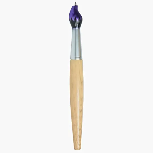 Paint Brush Pen Ballpoint, 6-Inch Plastic Novelty Pen — view 4