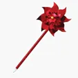 Pinwheel Pen, 9" Ballpoint Novelty Pen — view 2