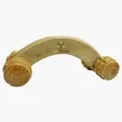 Wooden Massager with Textured Wheels