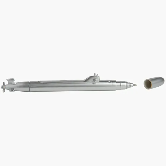 Silver Submarine Ballpoint Pen — view 3