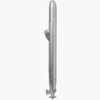 Silver Submarine Ballpoint Pen — view 2