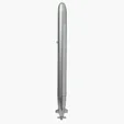 Silver Submarine Ballpoint Pen — view 5