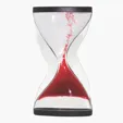 Large Times Up Sand Timer Desk Accessory — view 2