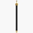 Crown Metal Ballpoint Pen with Pearl Click Mechanism — view 2