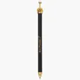 Crown Metal Ballpoint Pen with Pearl Click Mechanism — view 4