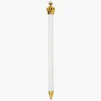 Crown Metal Ballpoint Pen with Pearl Click Mechanism — view 5