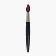 Paint Brush Pen with Black Handle — view 2