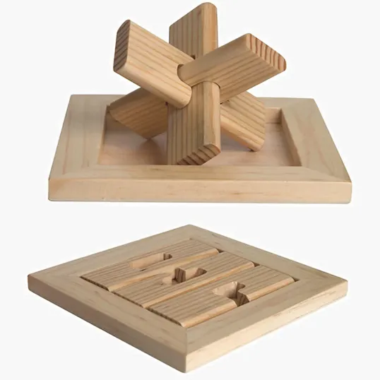 Wooden Star Puzzle — view 4