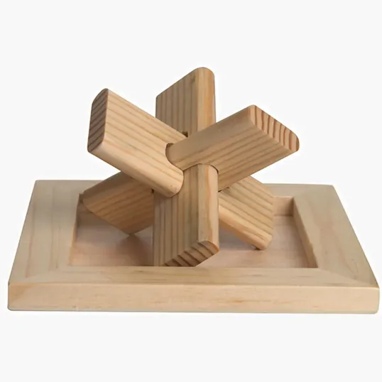 Wooden Star Puzzle — view 5
