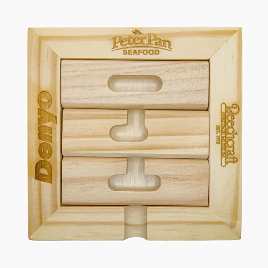 Wooden Star Puzzle — view 2
