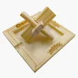 Wooden Star Puzzle — view 3